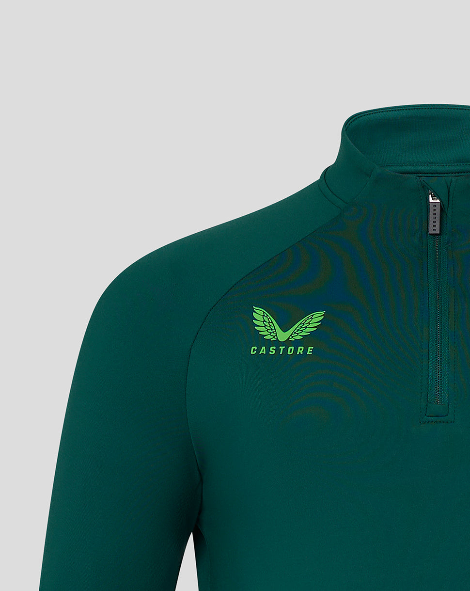 23/24 Lifestyle 1/4 Zip - Green - Forest Green