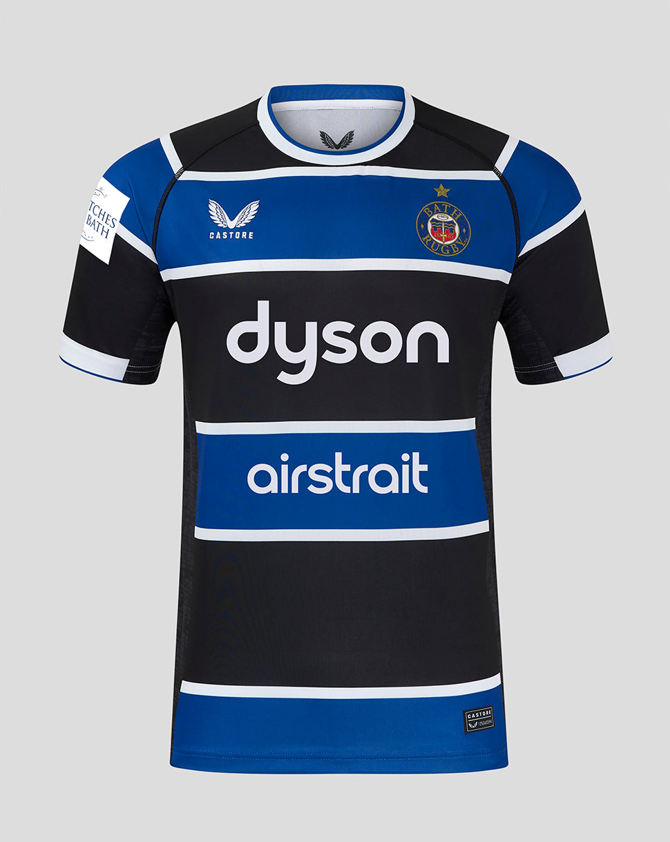 Bath Rugby Men's 24/25 Home Shirt - Surf The Web/Caviar