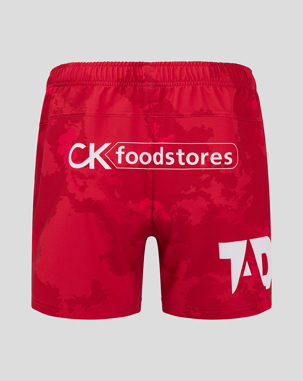 Scarlets Men's 24/25 Home Pro Shorts - Scarlet/Scarlet Sage