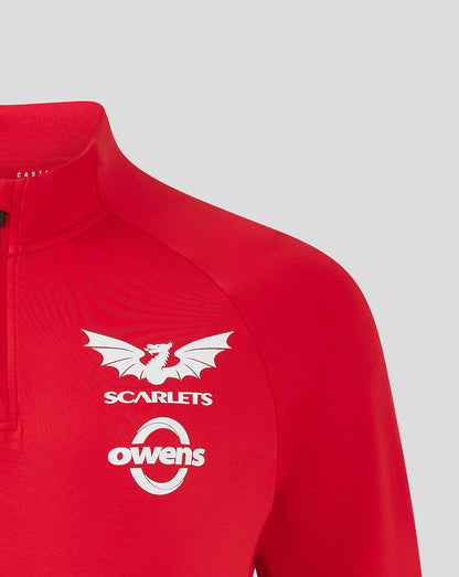 SCARLETS MEN'S 24/25 PRO PLAYERS 1/4 ZIP MIDLAYER