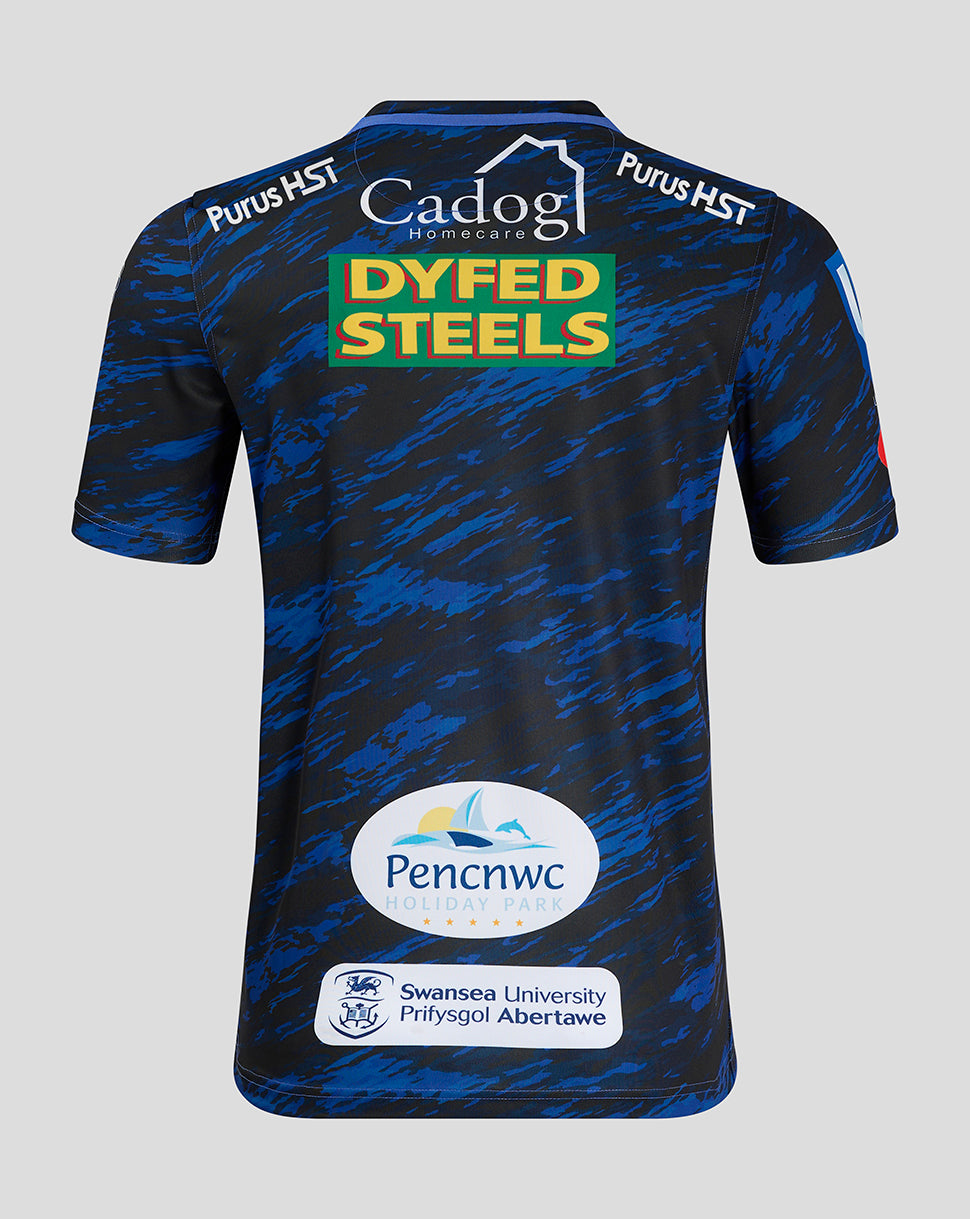 Scarlets Men's 24/25 Away Shirt - Scarlet/Scarlet Sage