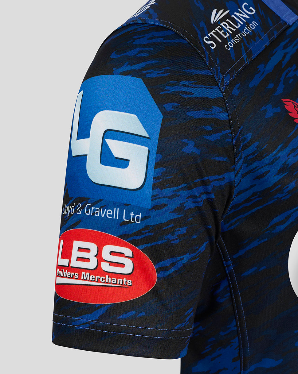 Scarlets Men's 24/25 Away Shirt - Scarlet/Scarlet Sage