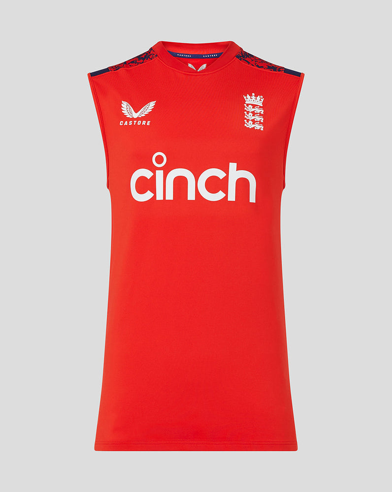 England Cricket Men's 24/25 T20 Sleeveless Vest