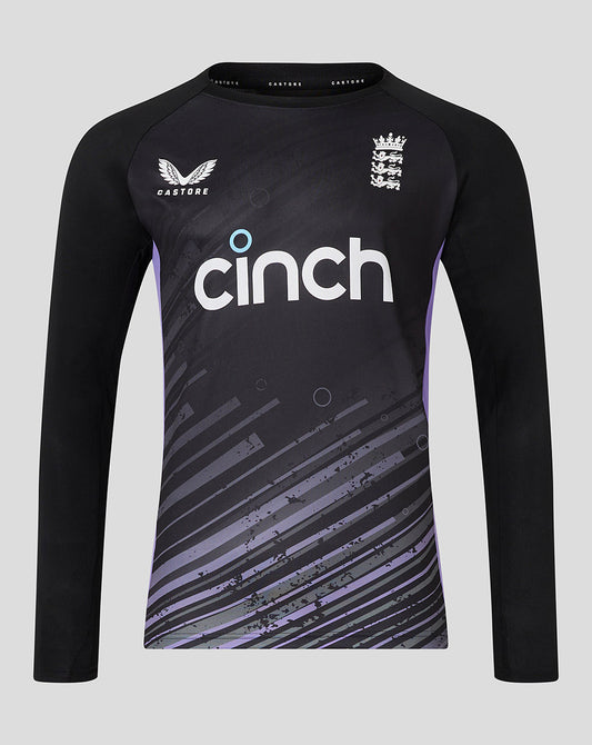 England Cricket Men's 24/25 Long Sleeve Training Tee