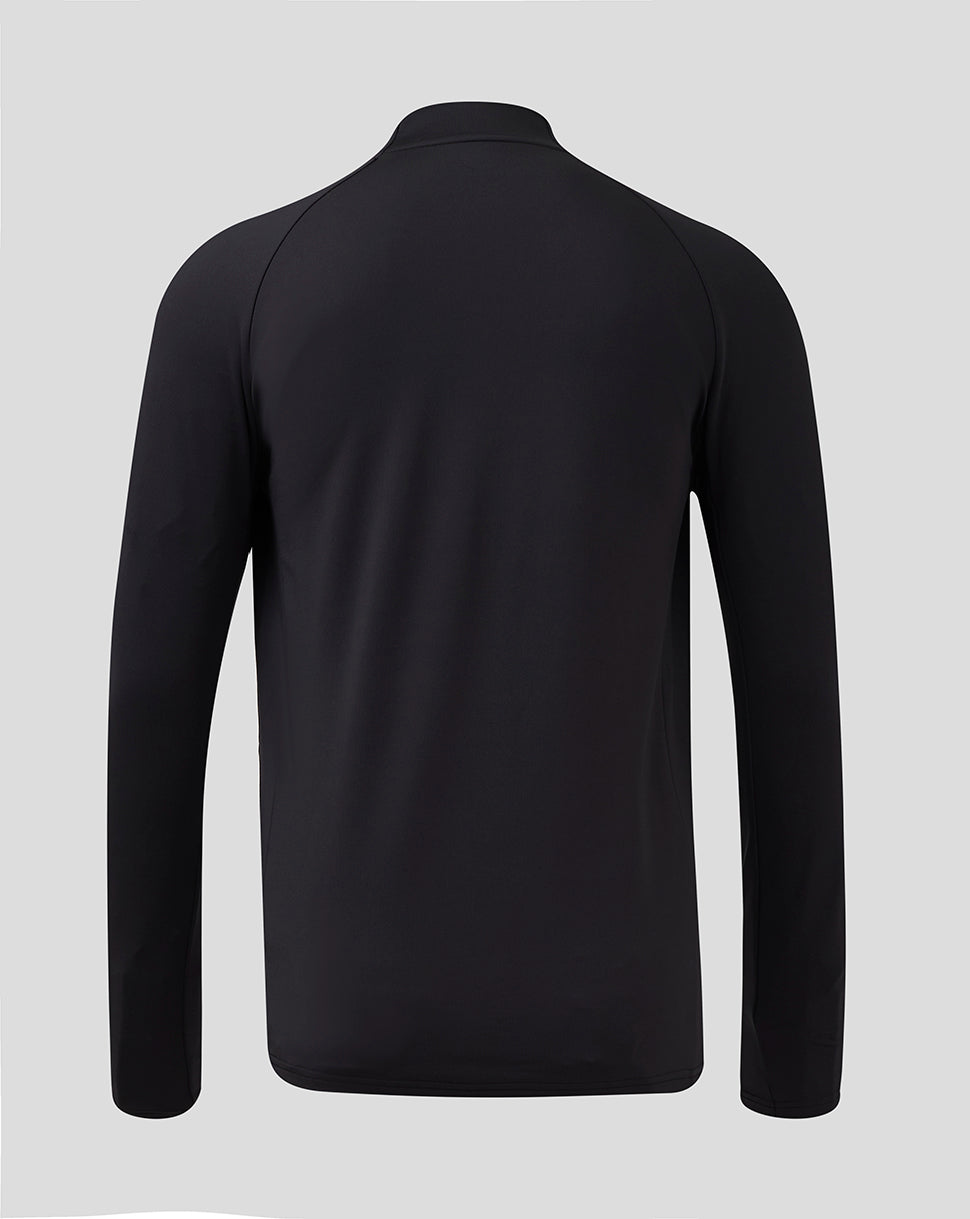 Rangers Men's 24/25 Pro Coaches 1/4 Zip Training Top - Black