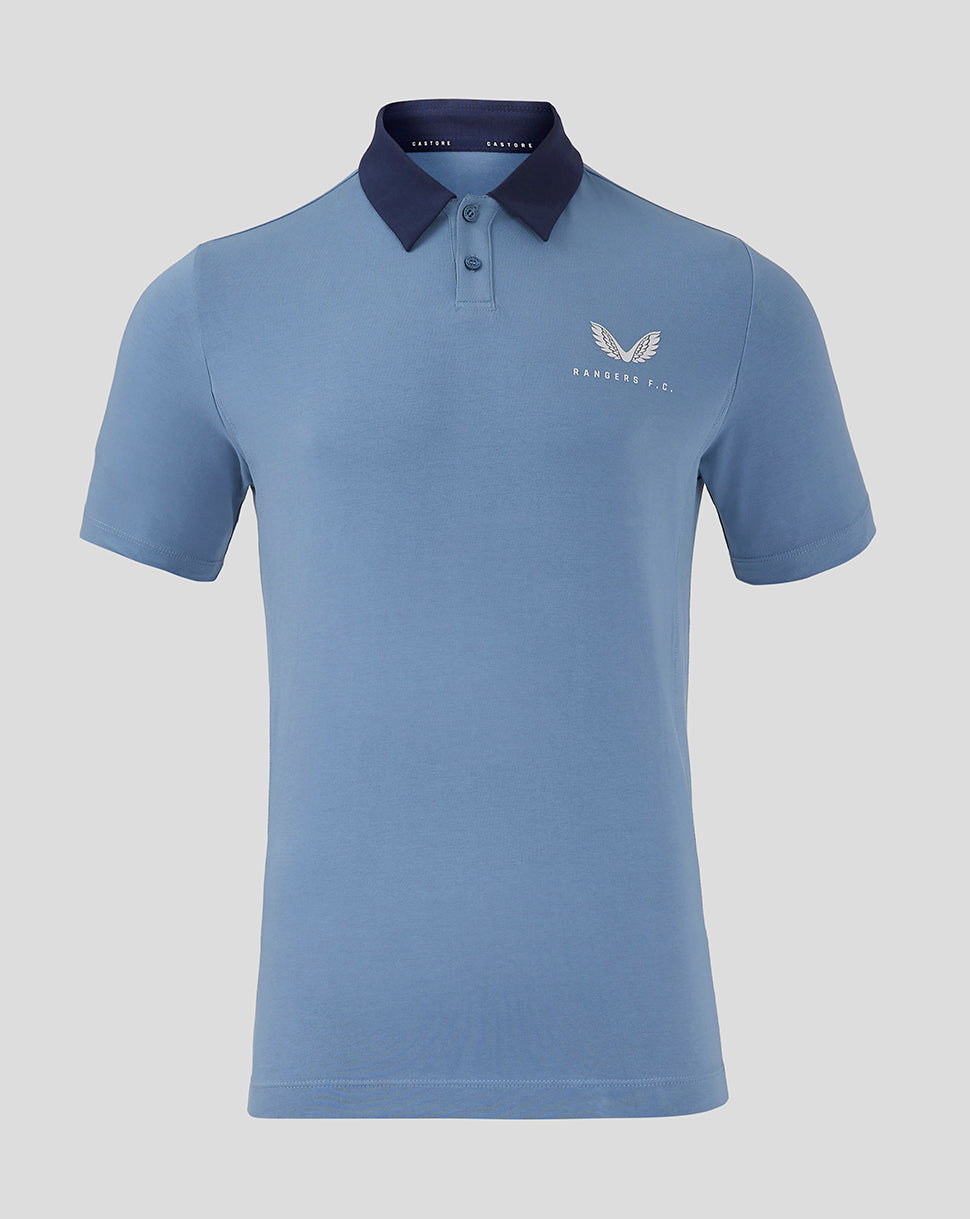 Rangers Men's 24/25 Travel Polo - Blue