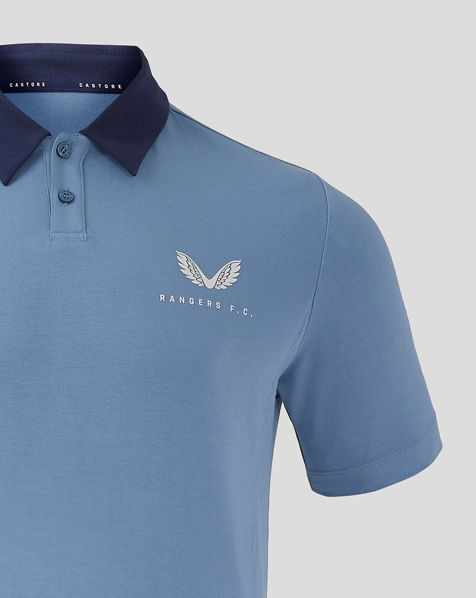 Rangers Men's 24/25 Travel Polo - Blue