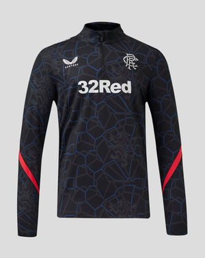 Rangers Men's 24/25 Third Matchday 1/4 Zip Midlayer
