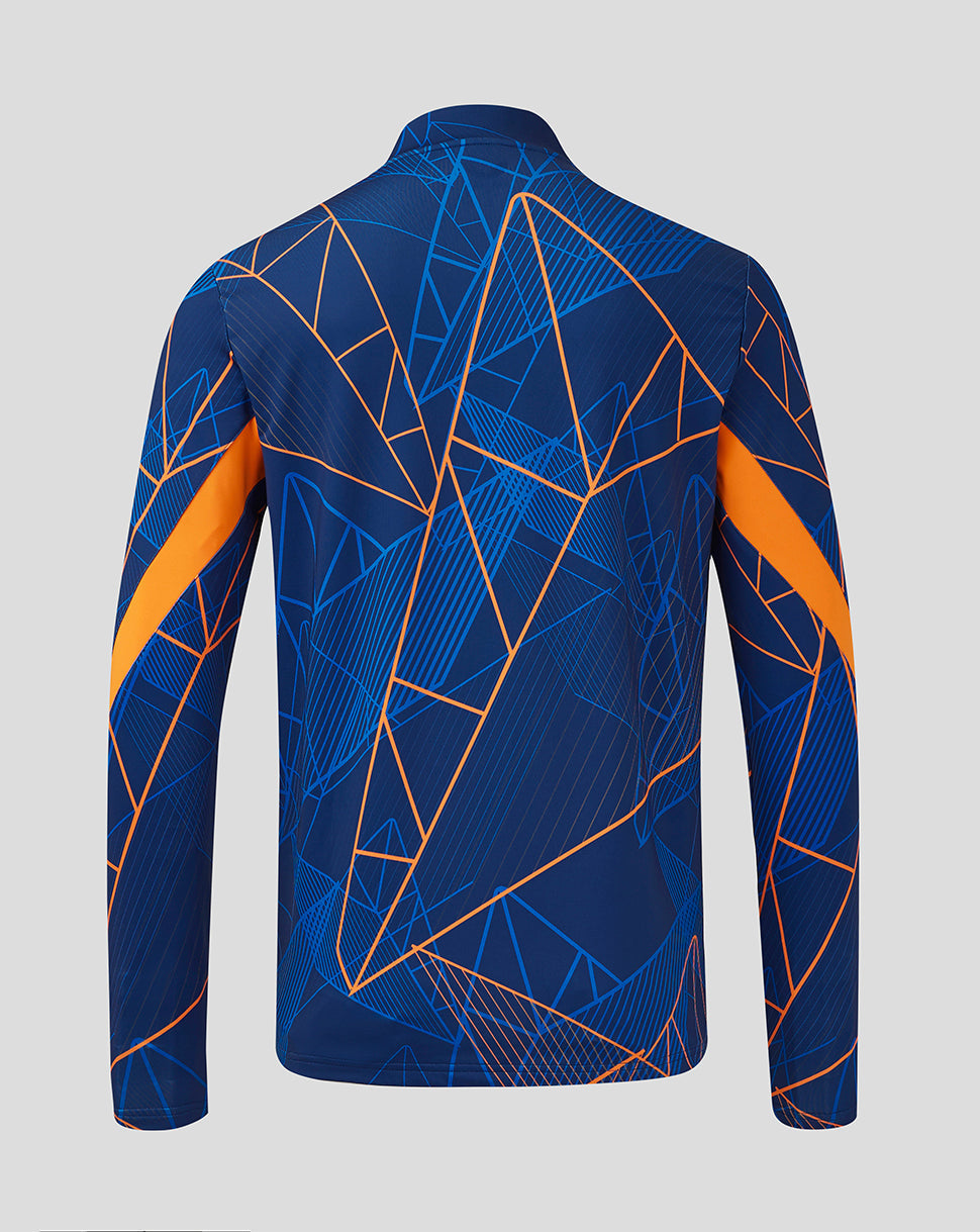 Rangers Men's 24/25 League Matchday 1/4 Zip Midlayer