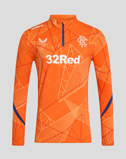 Rangers 24/25 Men's League Matchday 1/4 Zip Midlayer