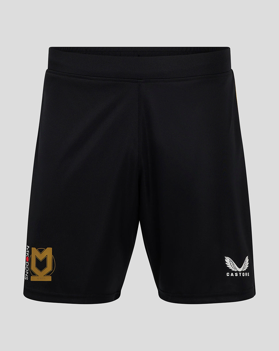 Mk Dons Men's 24/25 Third Short - Black