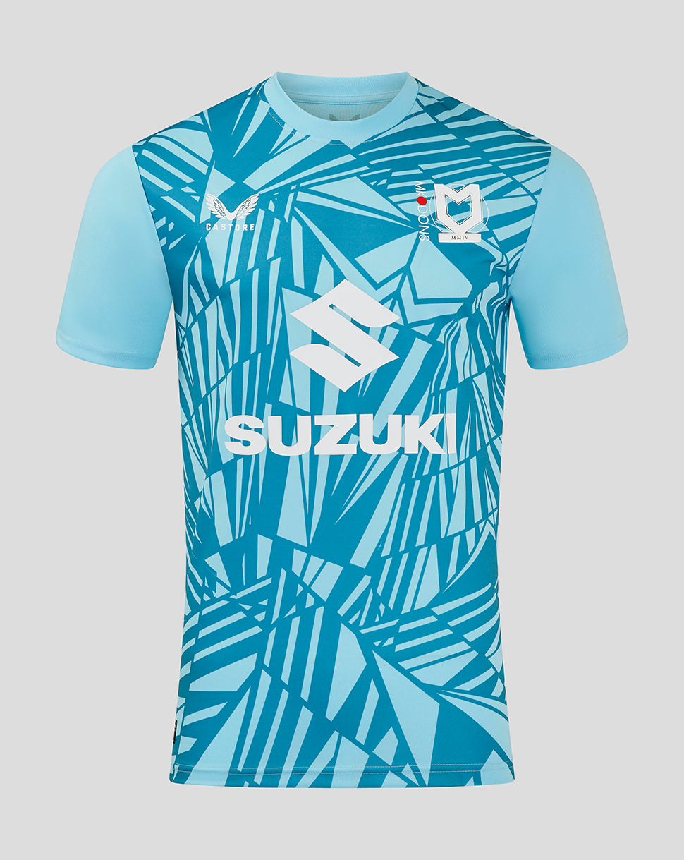 Mk Dons Men's 24/25 Third Goalkeeper Shirt - Blue