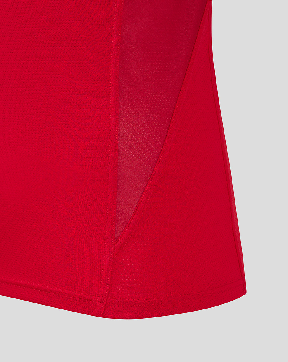 Scarlets Men's 24/25 Pro Players Training Vest - True Red/Barbados Cherry