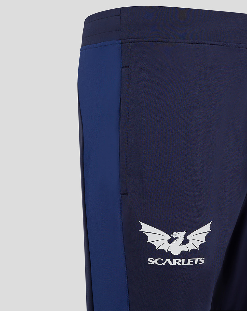 Scarlets Men's 24/25 Pro Players Training Pant - Peacoat/Blueprint