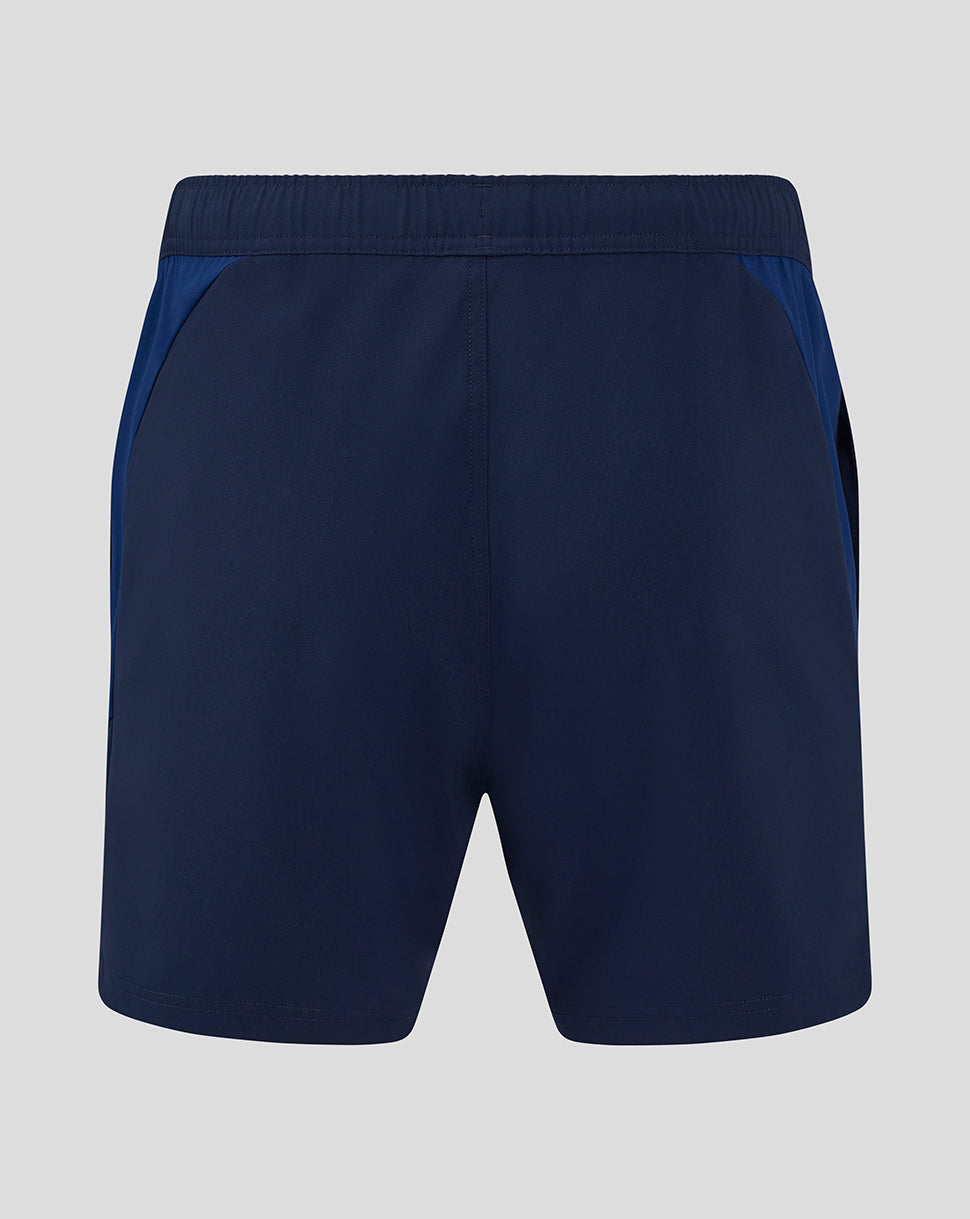 Scarlets Men's 24/25 Pro Players Rugby Training Short - Peacoat/Blueprint