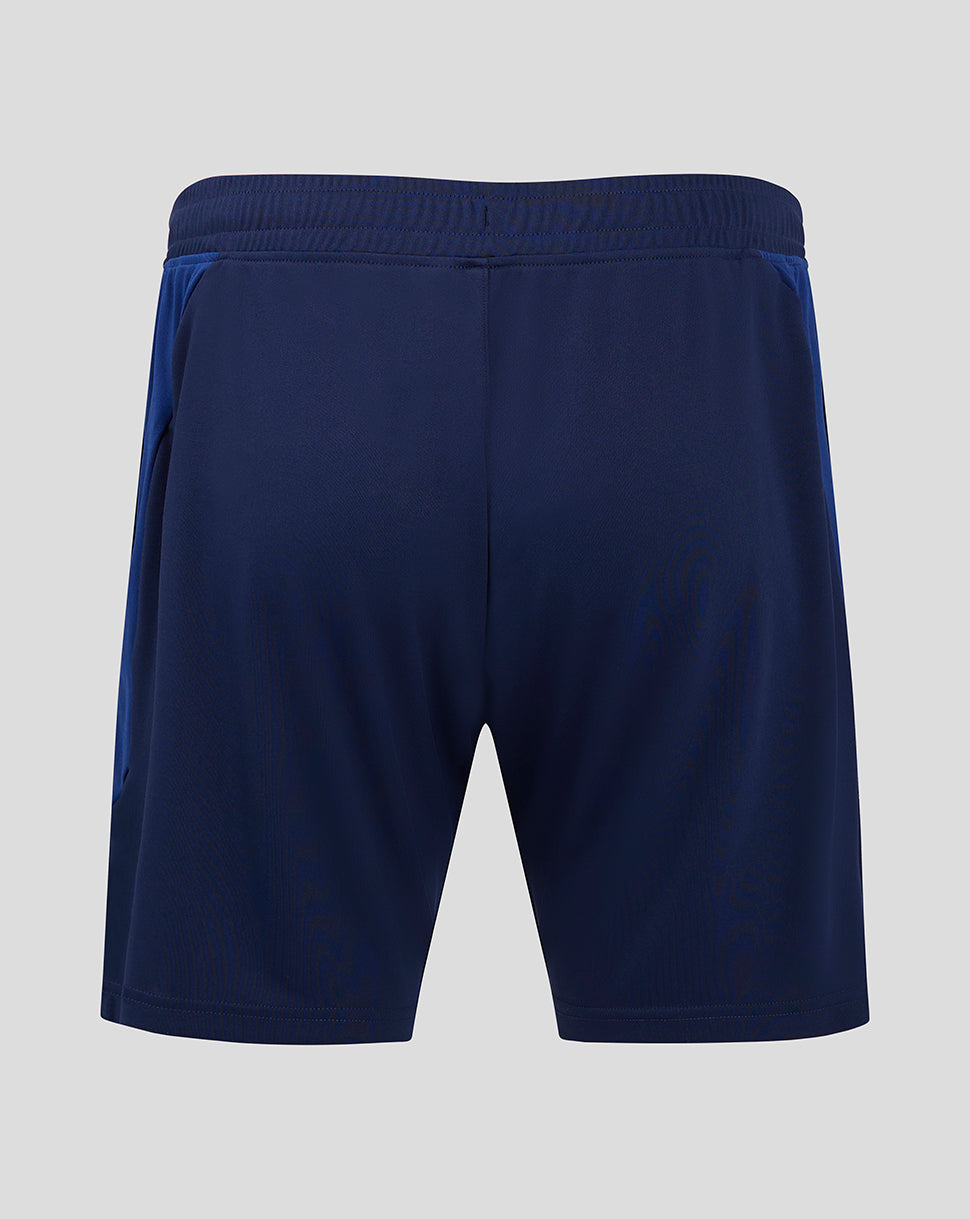 Scarlets Men's 24/25 Pro Players Gym Training Short - Peacoat/Blueprint