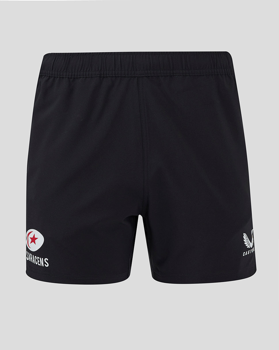 Saracens Men's 24/25 Training Shorts - Black - Black