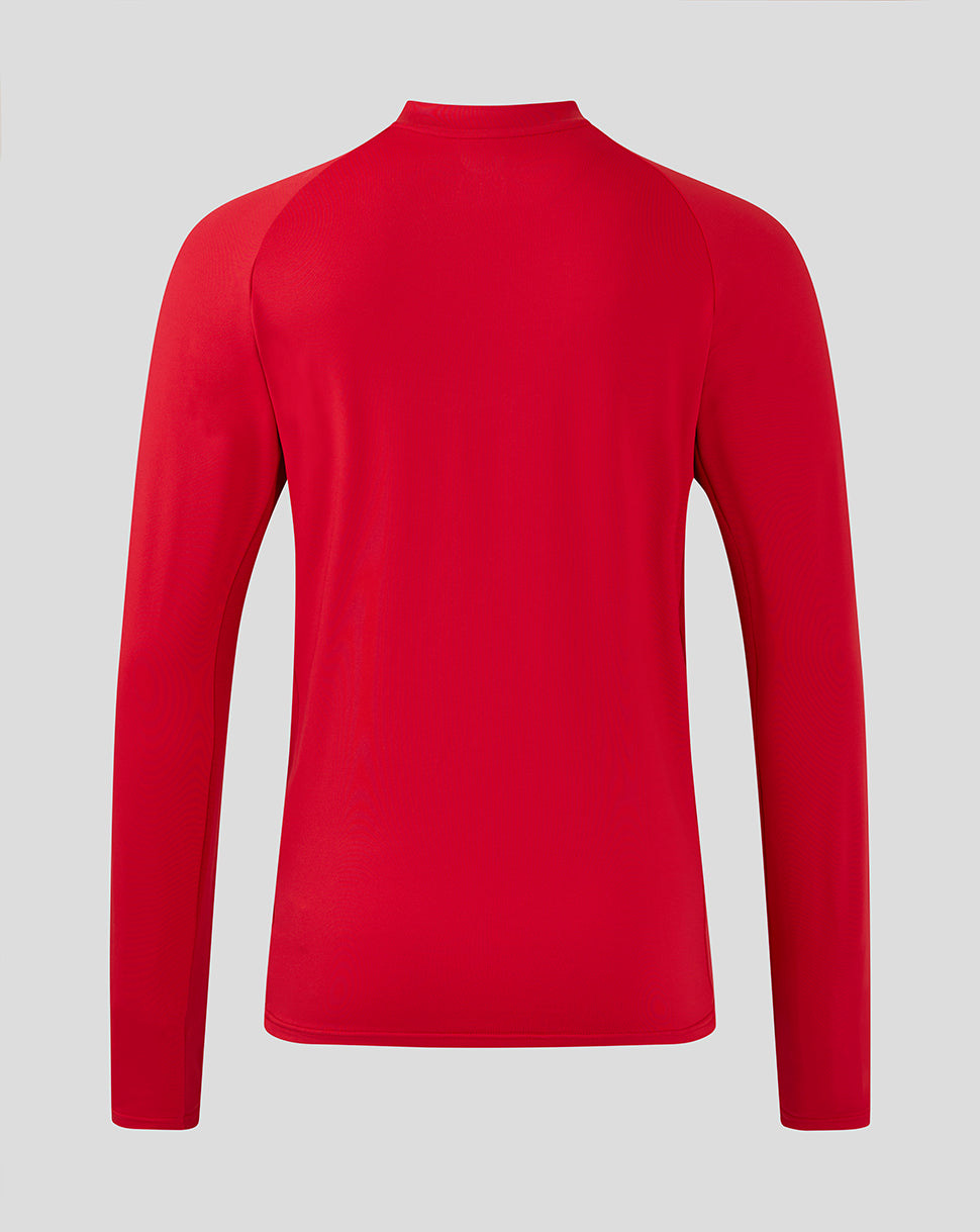 Saracens Men's 24/25 Training Midlayer - Red - Red