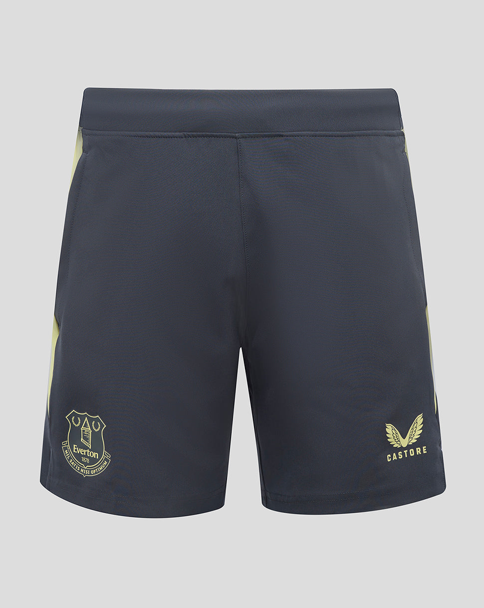 Everton 24/25 Men's Players Woven Shorts - Ebony/Elfin Yellow