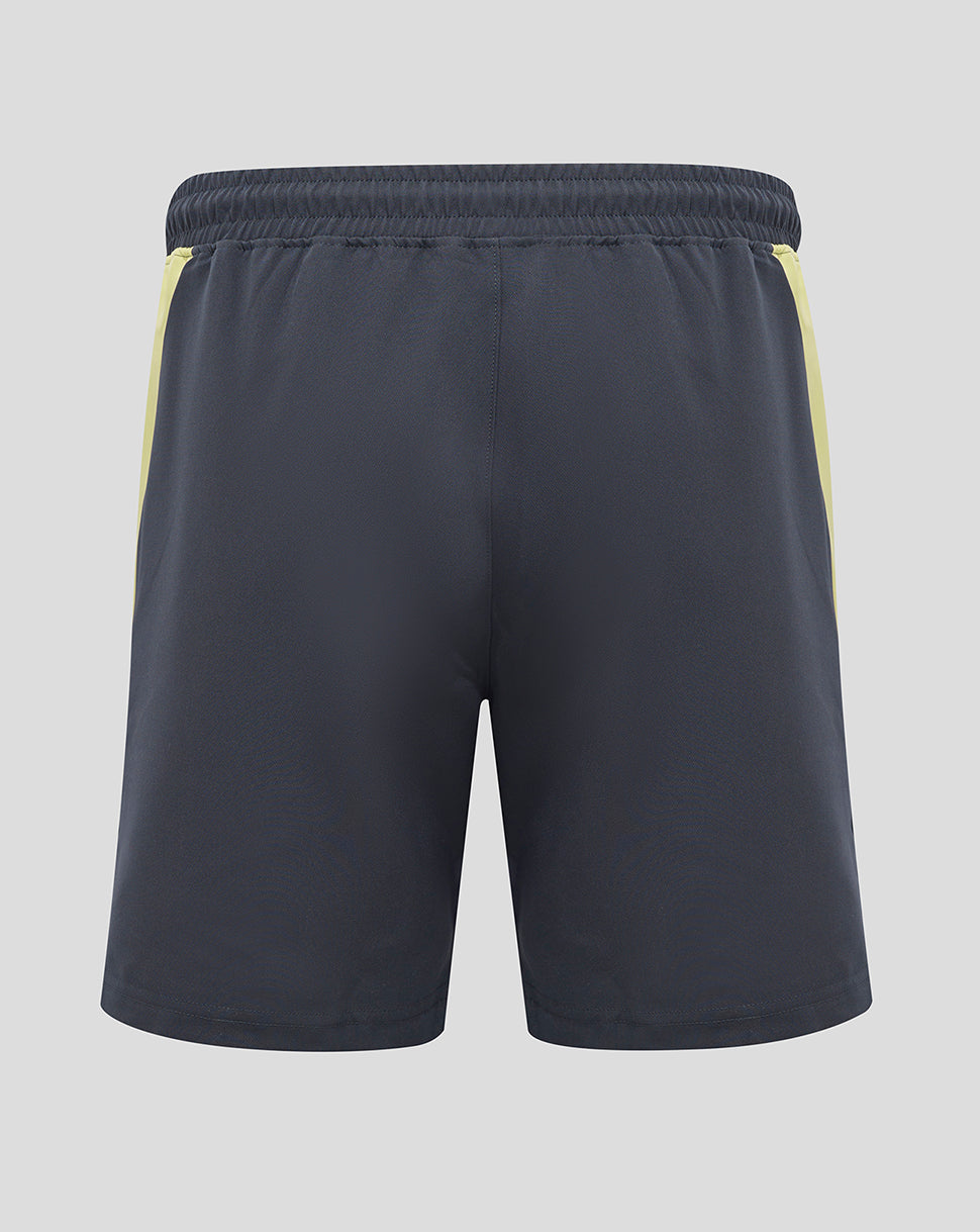 Everton 24/25 Men's Players Woven Shorts - Ebony/Elfin Yellow