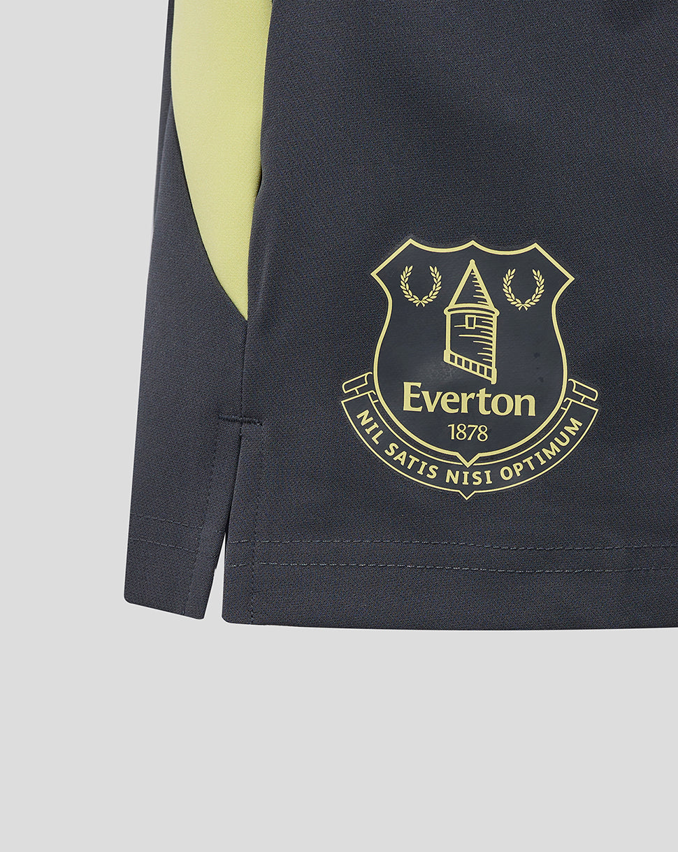 Everton 24/25 Men's Players Woven Shorts - Ebony/Elfin Yellow