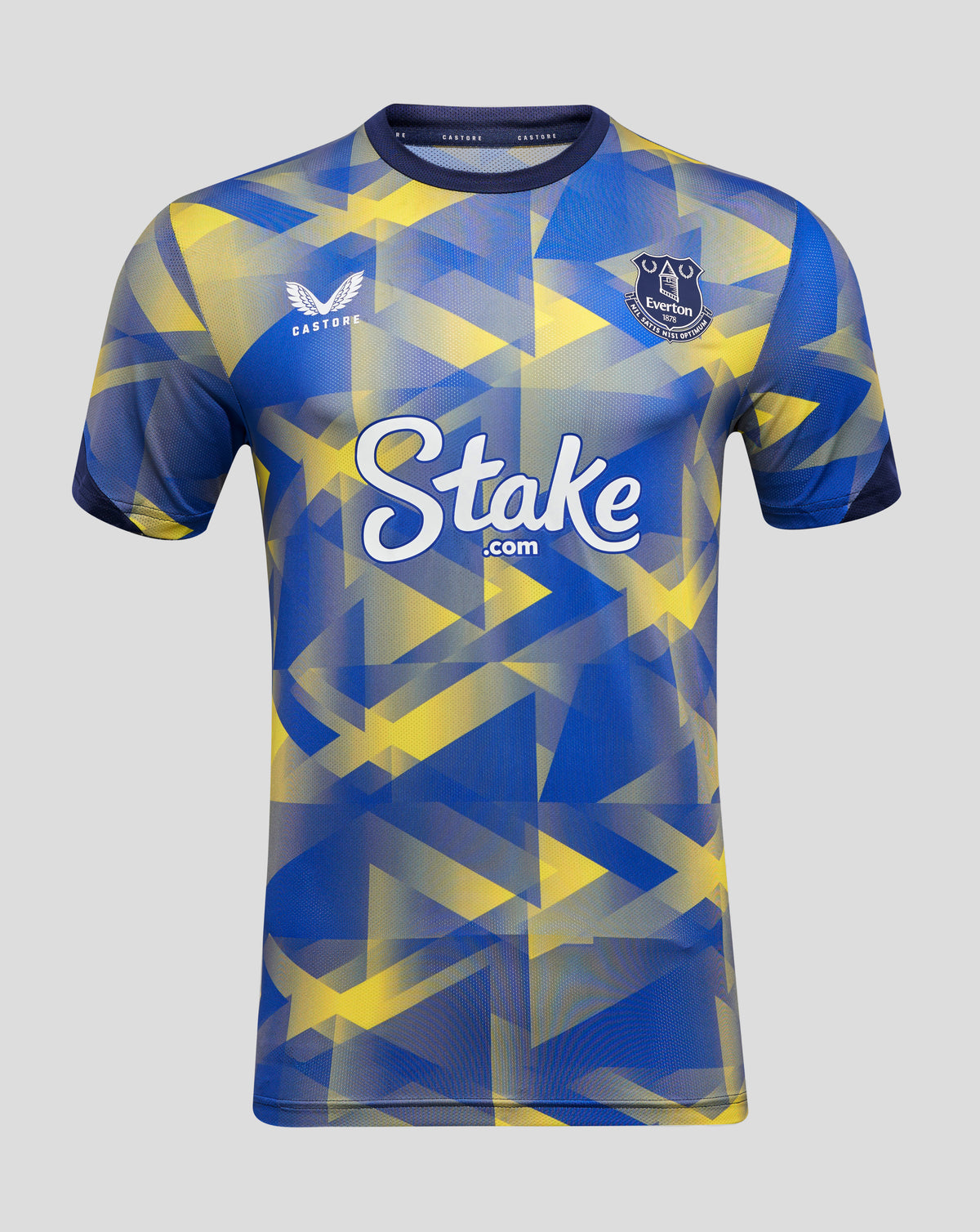 Everton 24/25 Men's Third Matchday T-Shirt - Lemon Zest/Peacoat