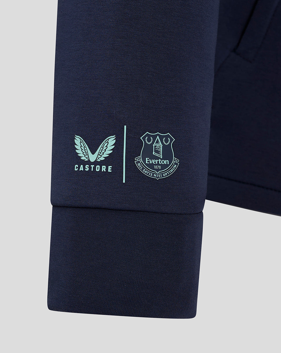 Everton 24/25 Men's Hooded Travel Jacket - Navy