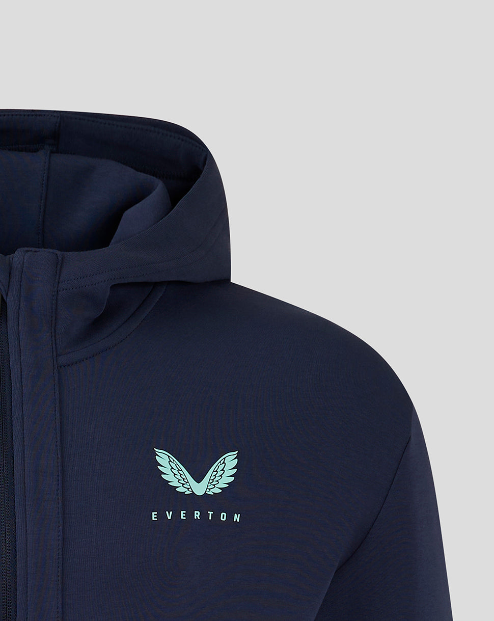 Everton 24/25 Men's Hooded Travel Jacket - Navy