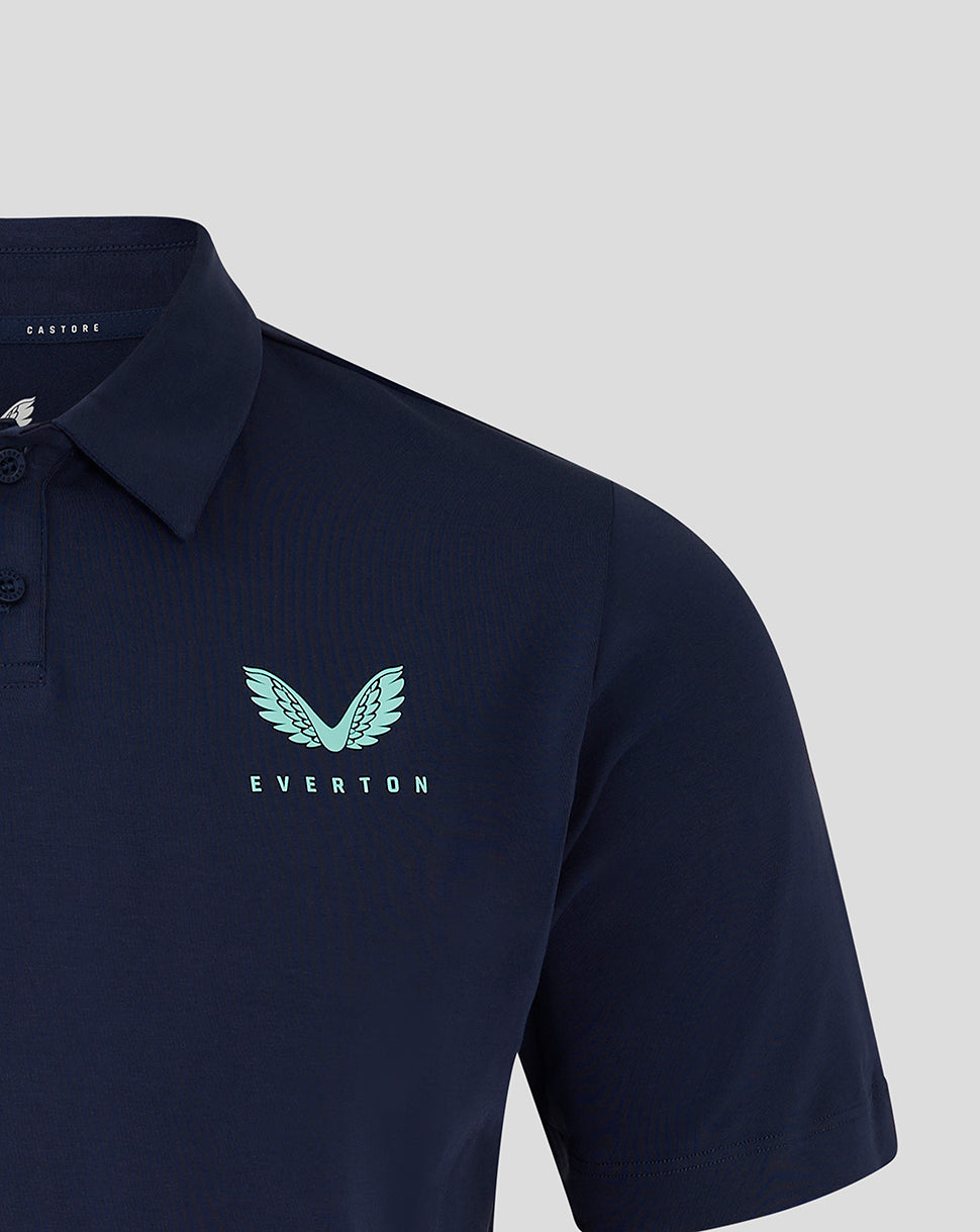 Everton 24/25 Men's Travel Polo - Navy