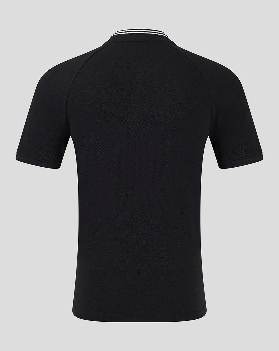 Rangers Men's 24/25 Cotton Polo - Black - Caviar
