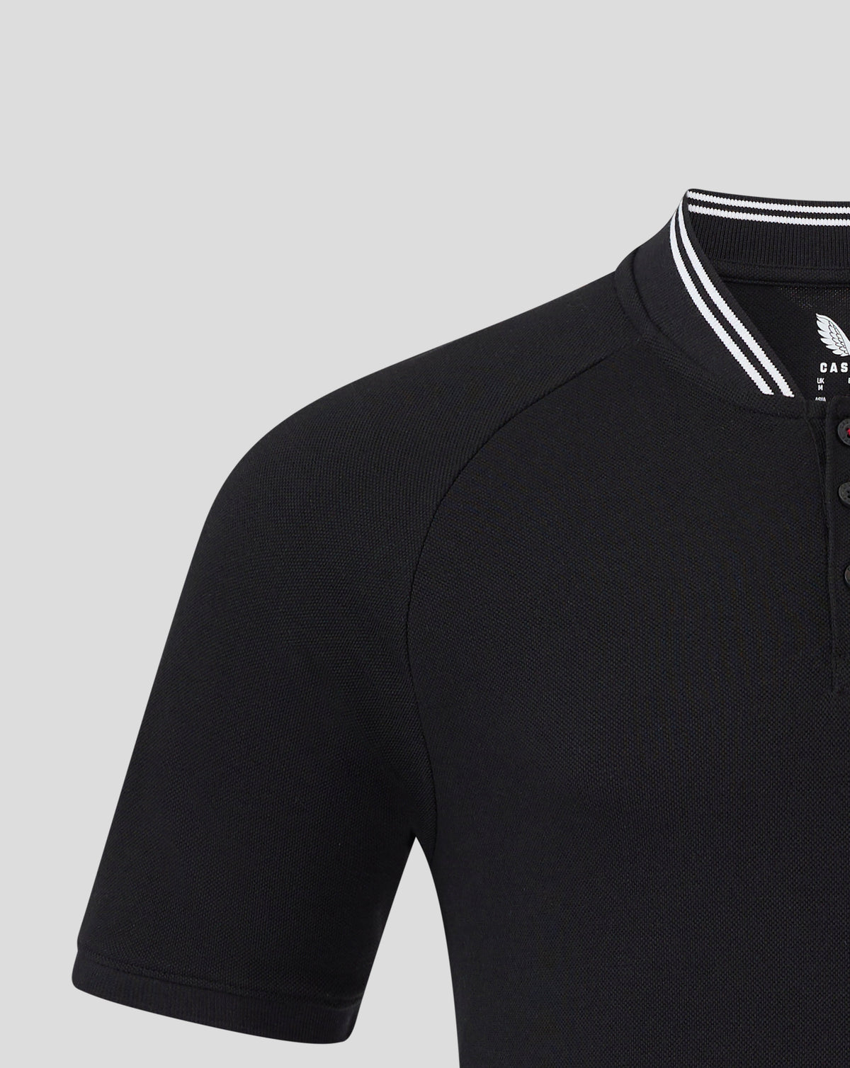 Rangers Men's 24/25 Cotton Polo - Black - Caviar