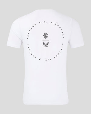 Rangers Men's 24/25 Cotton T-Shirt - White