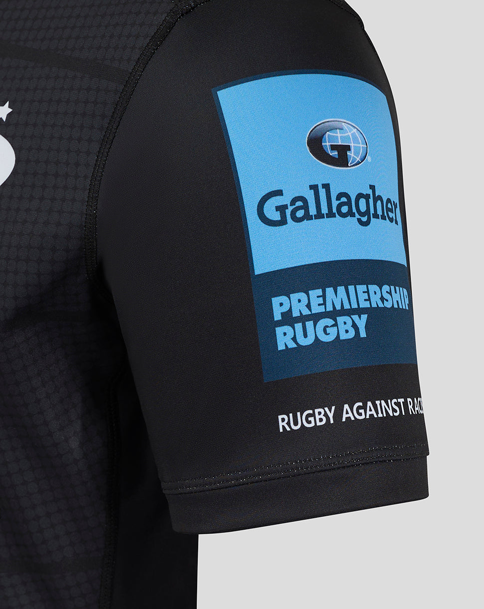 Saracens Men's 24/25 Home Pro Shirt - Black