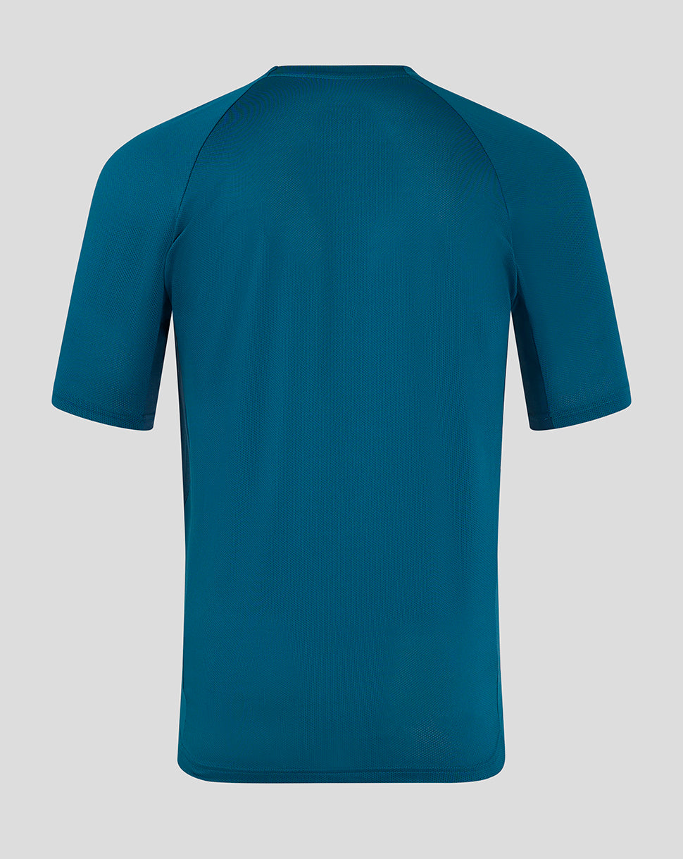 Preston Men's 24/25 Short Sleeve Training T-Shirt - Blue - Ink Blue/Majolica Blue