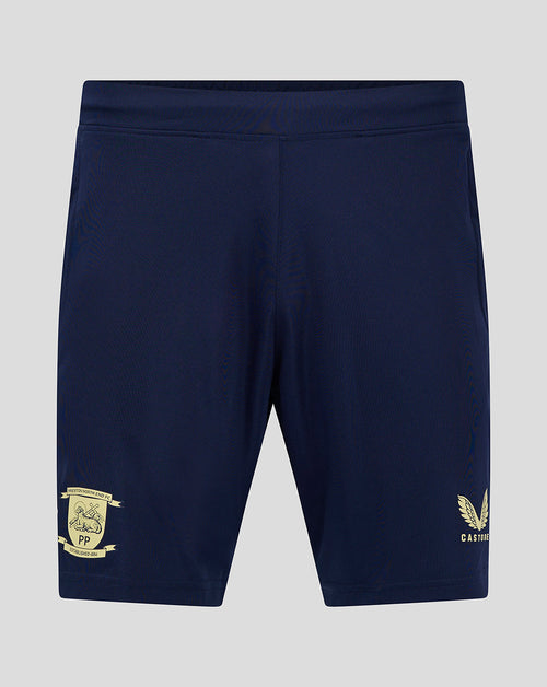 Preston Junior 24/25 Training Shorts With Pockets - Navy