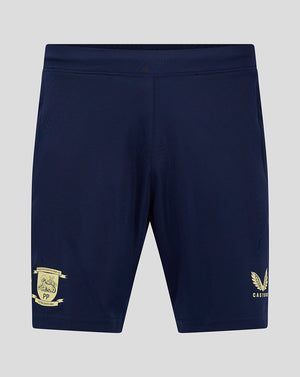 Preston Men's 24/25 Training Shorts With Pockets - Navy