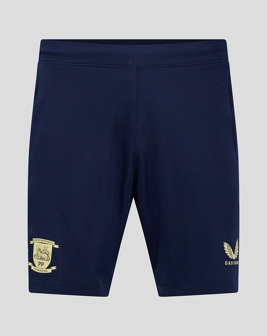 PRESTON MEN'S 24/25 TRAINING SHORTS WITH POCKETS - NAVY