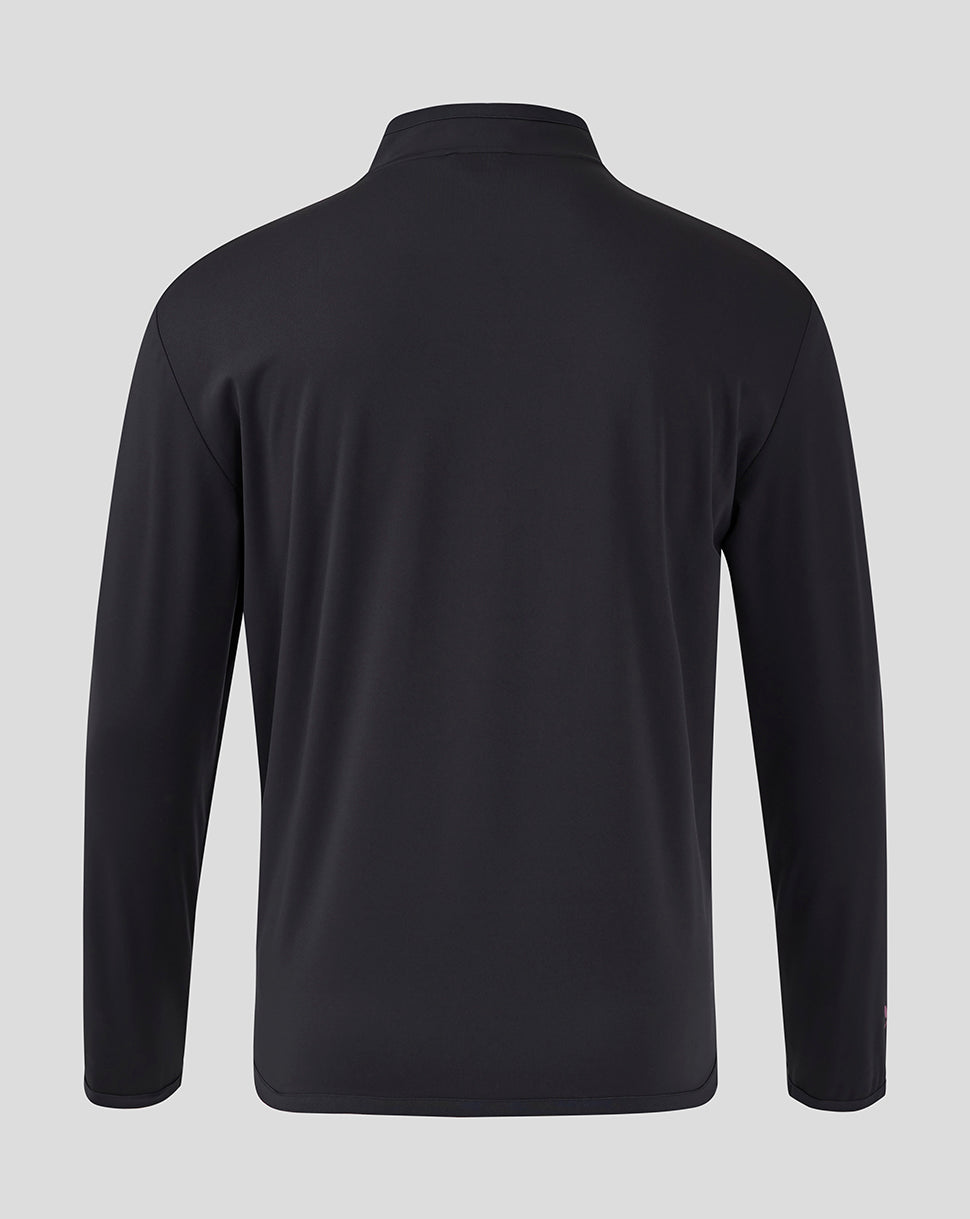 Mk Dons Men's 24/25 Travel Jacket - Black