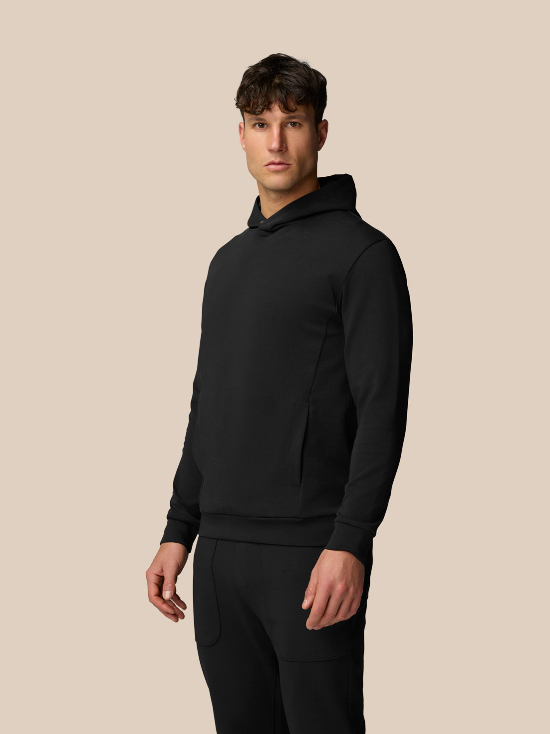 Travel Logo Hoodie - Black