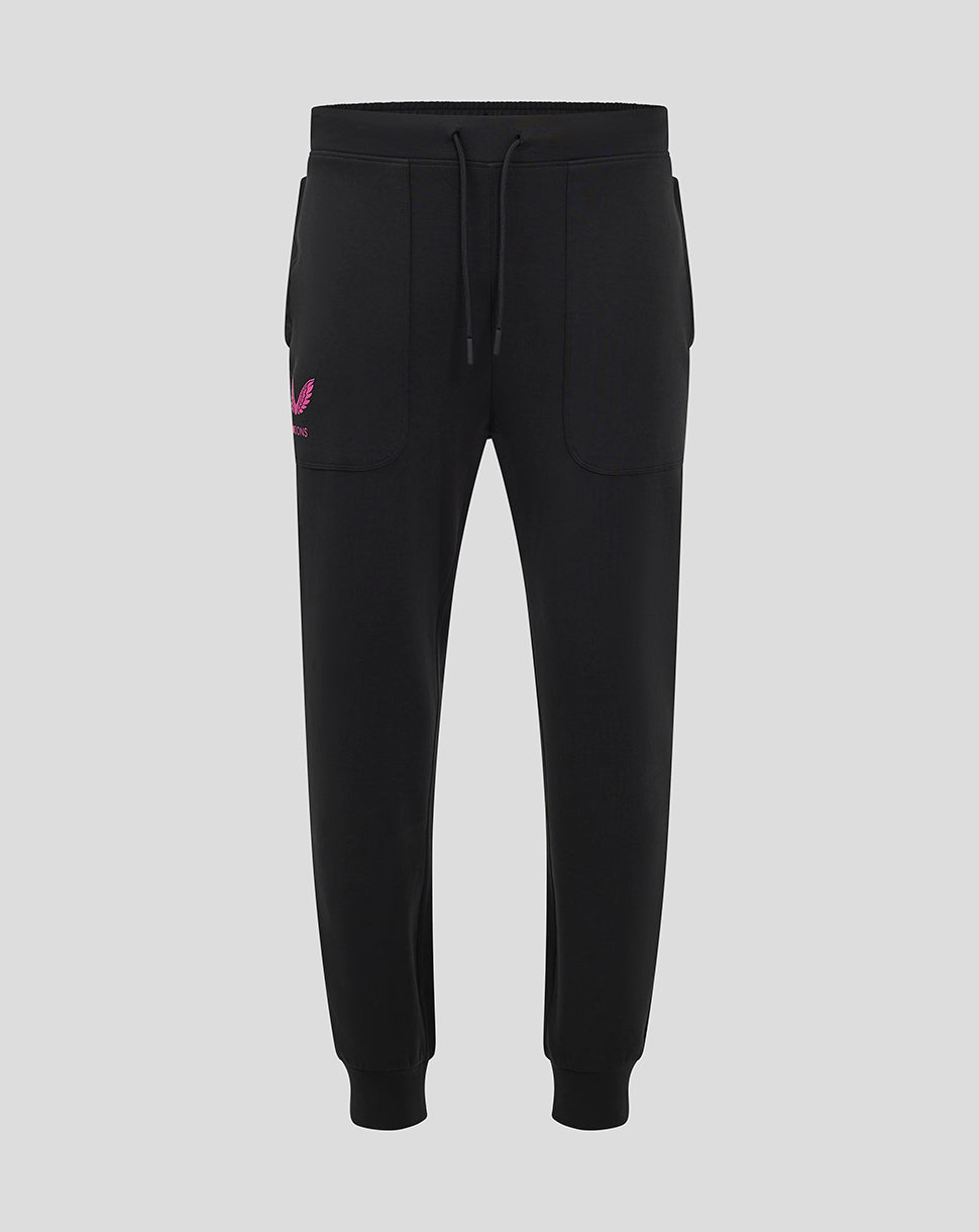 Mk Dons Men's 24/25 Travel Pant - Black