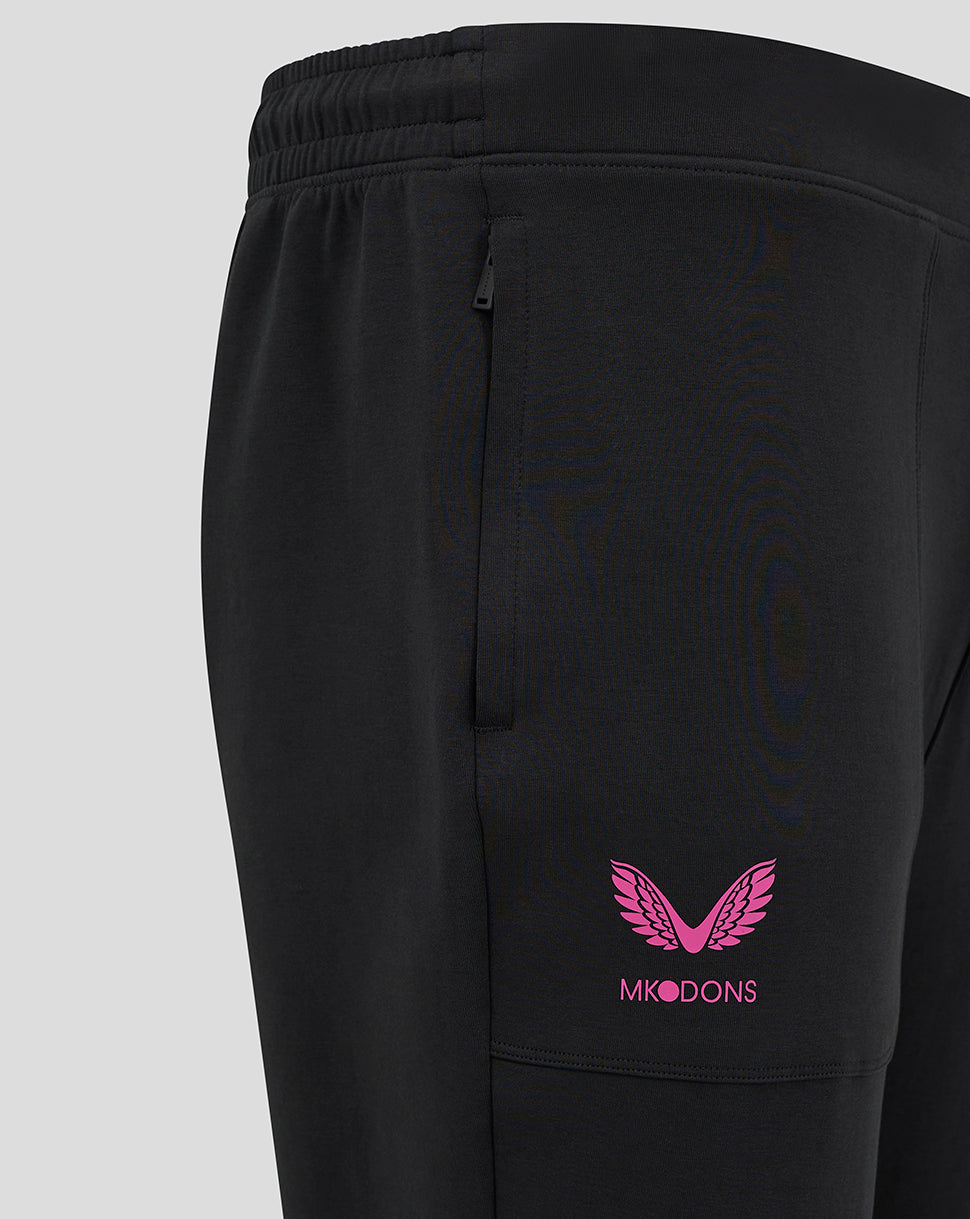 Mk Dons Men's 24/25 Travel Pant - Black