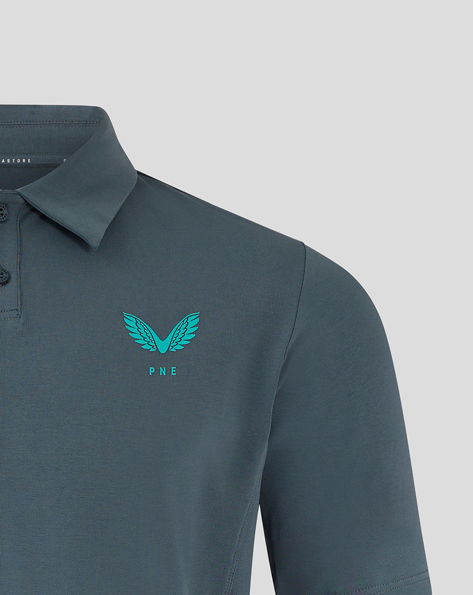 Preston Men's 24/25 Travel Polo - Dark Slate