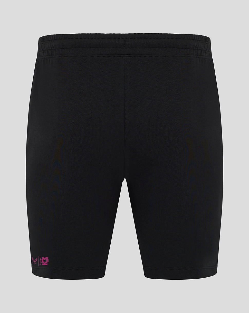 Mk Dons Men's 24/25 Travel Shorts - Black