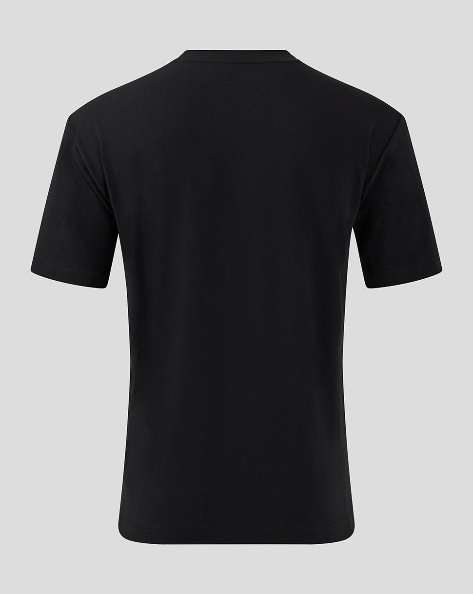 Mk Dons Men's 24/25 Travel T-Shirt - Black