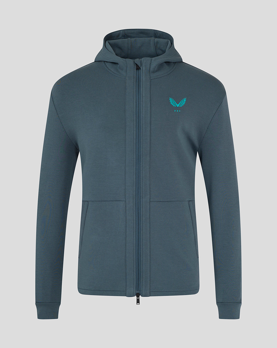 Preston Men's 24/25 Hooded Travel Jacket - Dark Slate