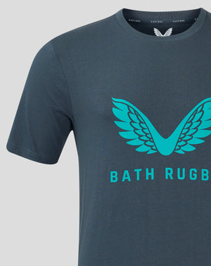 Bath Rugby Men's 24/25 Players Logo T-Shirt