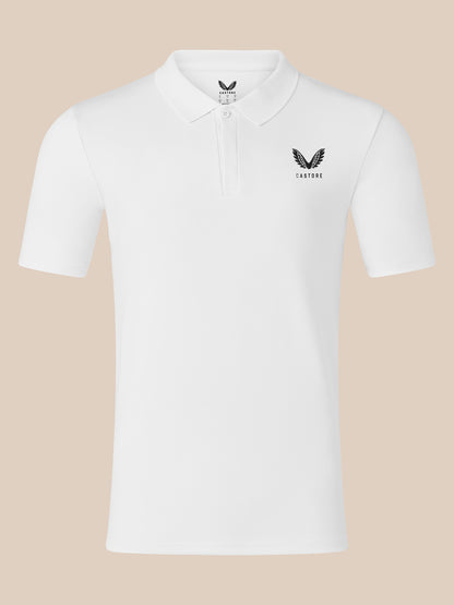 Men's Short Sleeve Cotton Polo - White