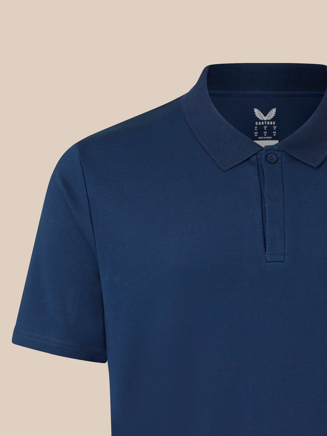Short Sleeve Men's Polo - Navy