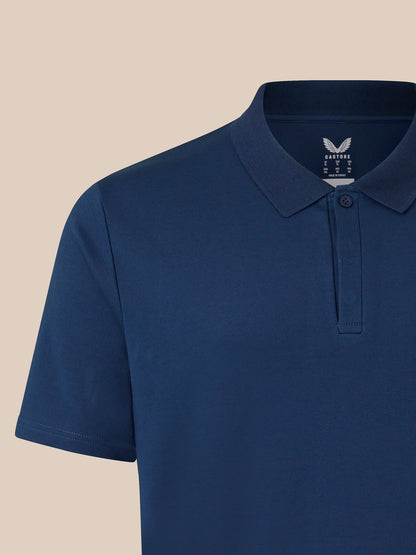Short Sleeve Men's Polo - Navy