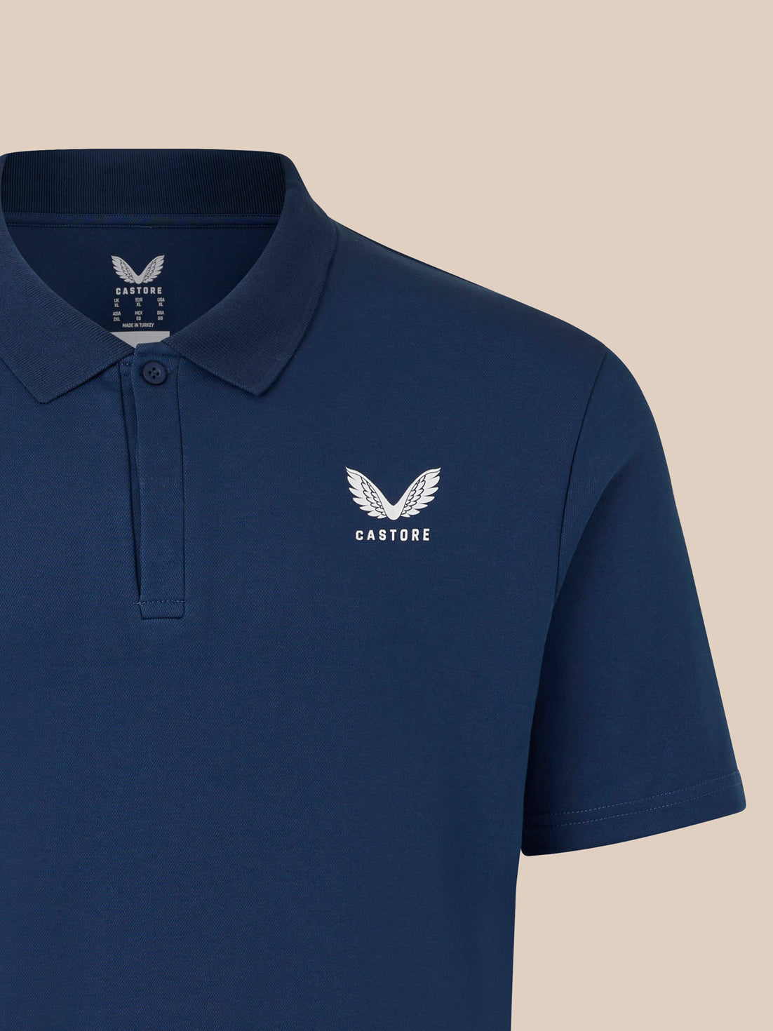 Short Sleeve Men's Polo - Navy